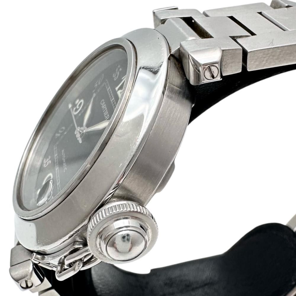 Cartier Cartier Cartier PashaC Stainless Steel Watch Metal Automatic W31043M7 Size ONE SIZE - 3 Thumbnail