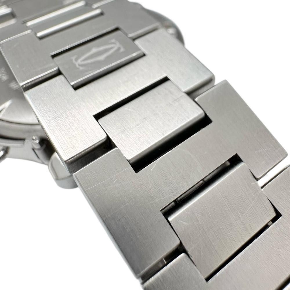 Cartier Cartier Cartier PashaC Stainless Steel Watch Metal Automatic W31043M7 Size ONE SIZE - 9 Thumbnail