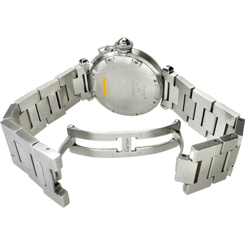 Cartier Cartier Cartier PashaC Stainless Steel Watch Metal Automatic W31043M7 Size ONE SIZE - 7 Thumbnail