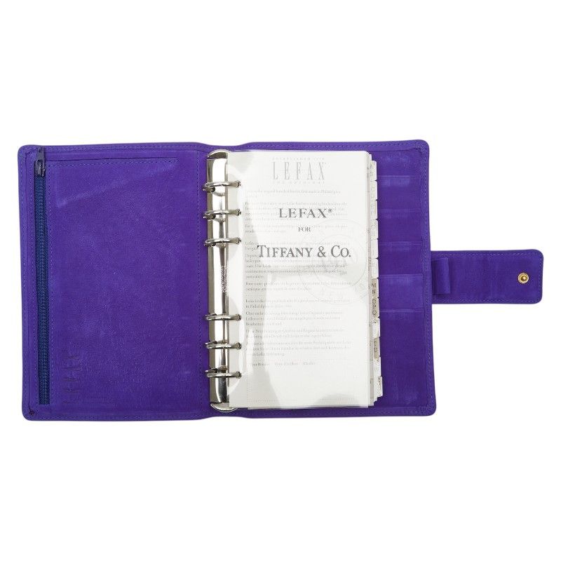 Tiffany & Co. Tiffany & Co. Tiffany&Co. System Notebook Suede Leather Organizer Suede Other Size ONE SIZE - 8 Thumbnail
