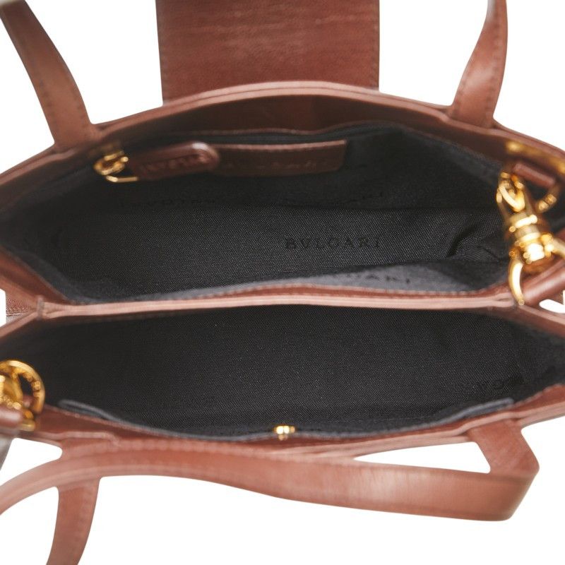 Bvlgari Bvlgari BVLGARI Logo Leather 2way Bag Leather Shoulder Bag DUTY FREE for USA Size ONE SIZE - 5 Thumbnail