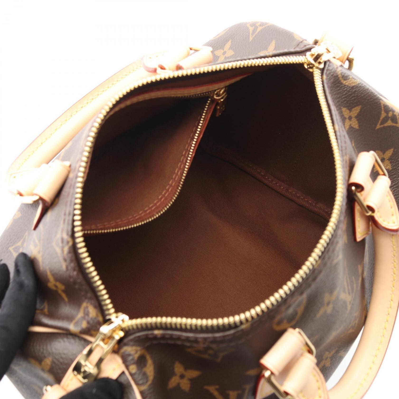 Louis Vuitton Louis Vuitton Louis Vuitton Speedy Bandouliere 25 Monogram Handbag Canvas Handbag M46977 Size ONE SIZE - 3 Thumbnail