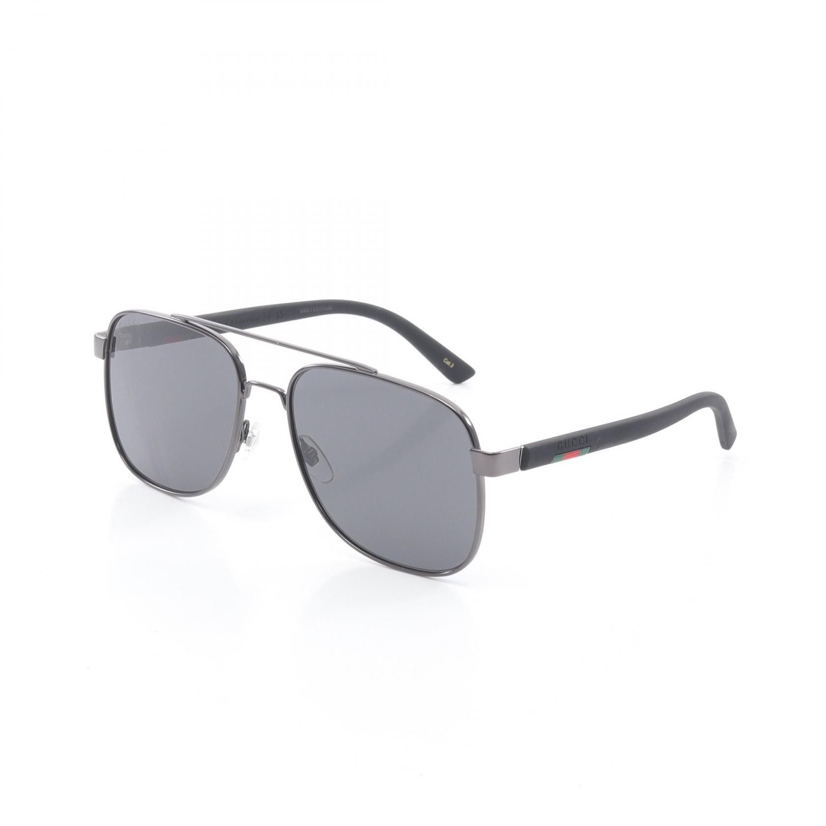 Gucci Gucci Gucci GG0422S-001 Metal Sunglasses Metal Sunglasses GG0422S-001 Size ONE SIZE - 2 Thumbnail