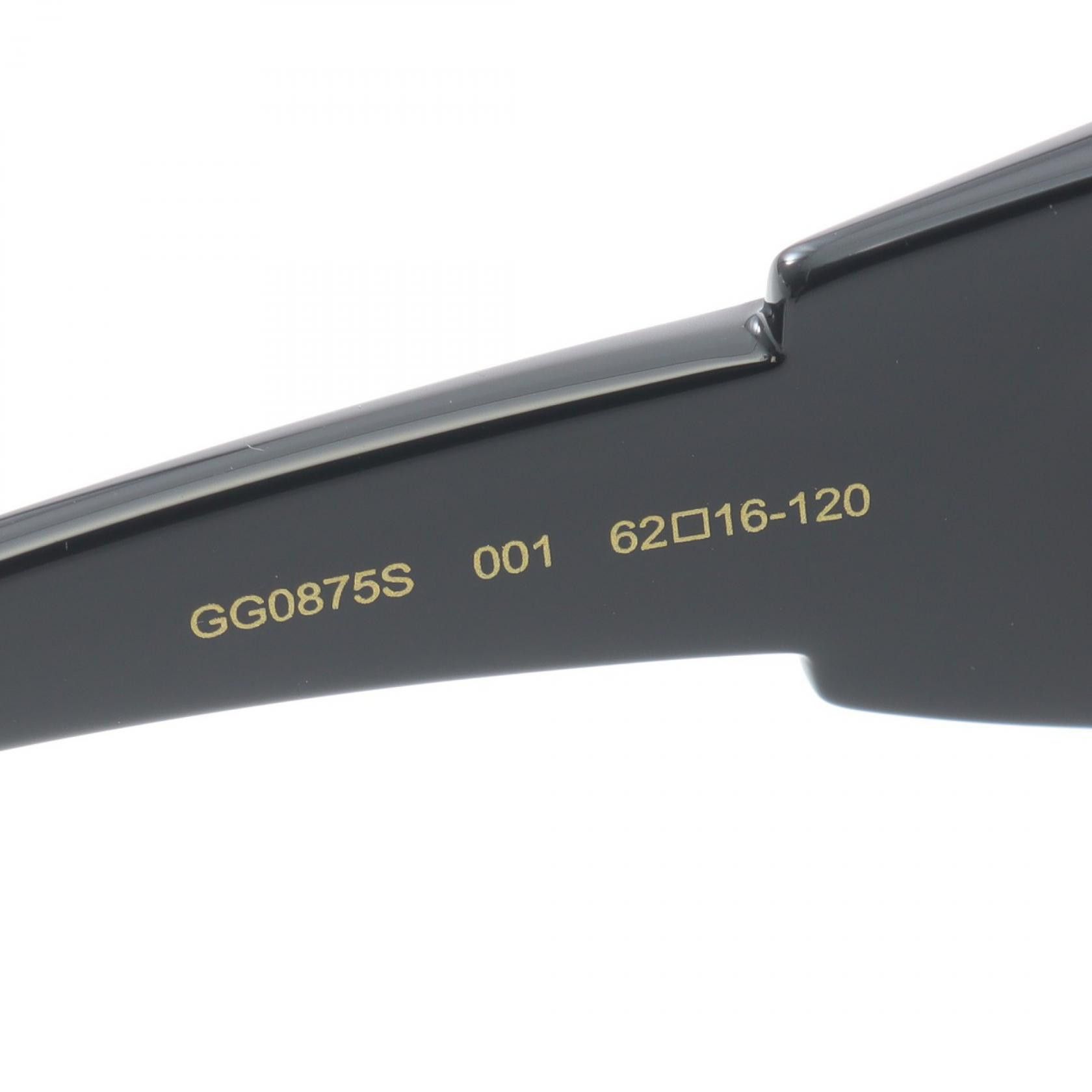Gucci Gucci Gucci GG0875S-001 Sunglasses Plastic Sunglasses GG0875S-001 Size ONE SIZE - 5 Thumbnail