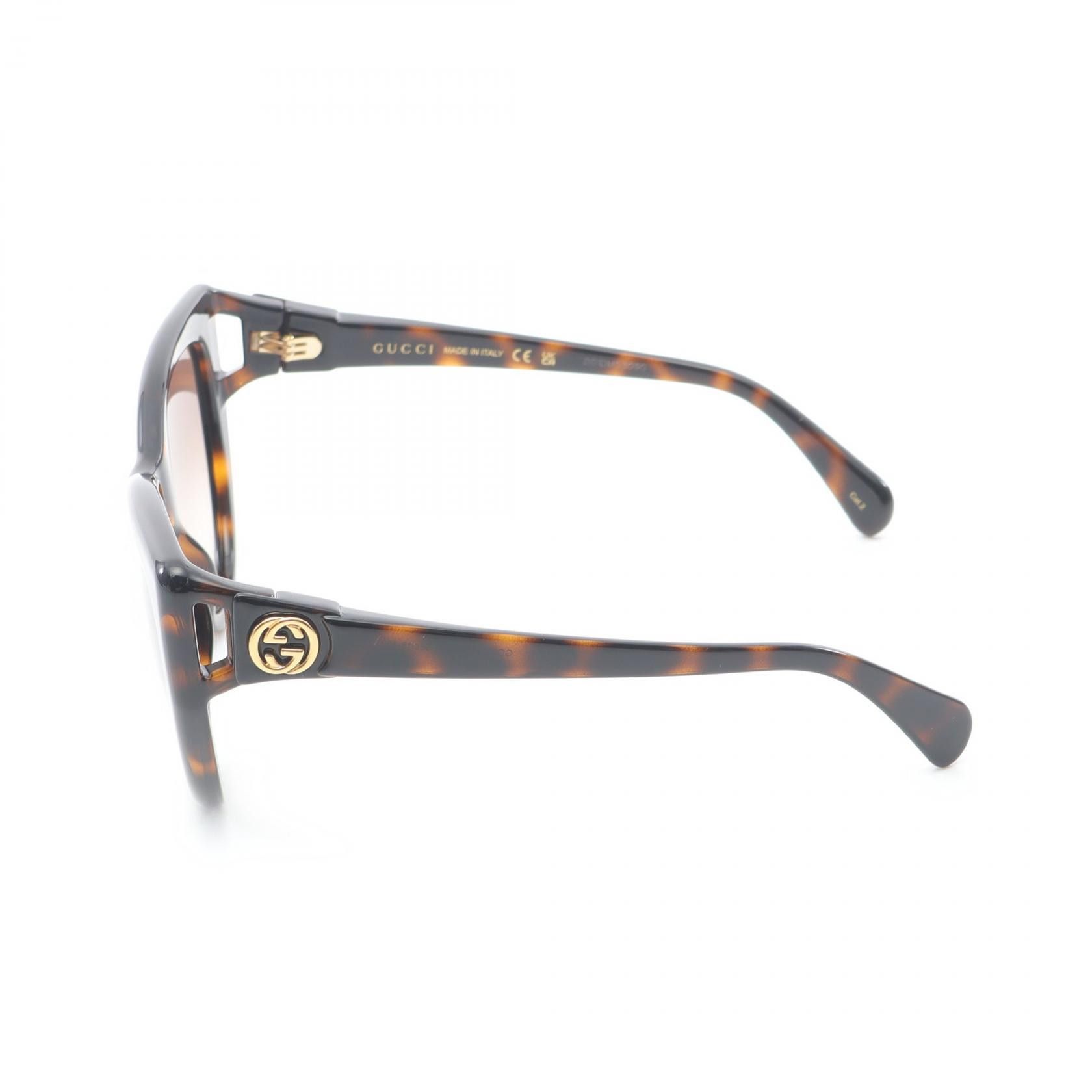 Gucci Gucci Gucci GG0877S-002 Sunglasses Plastic Sunglasses GG0877S-002 Size ONE SIZE - 3 Thumbnail