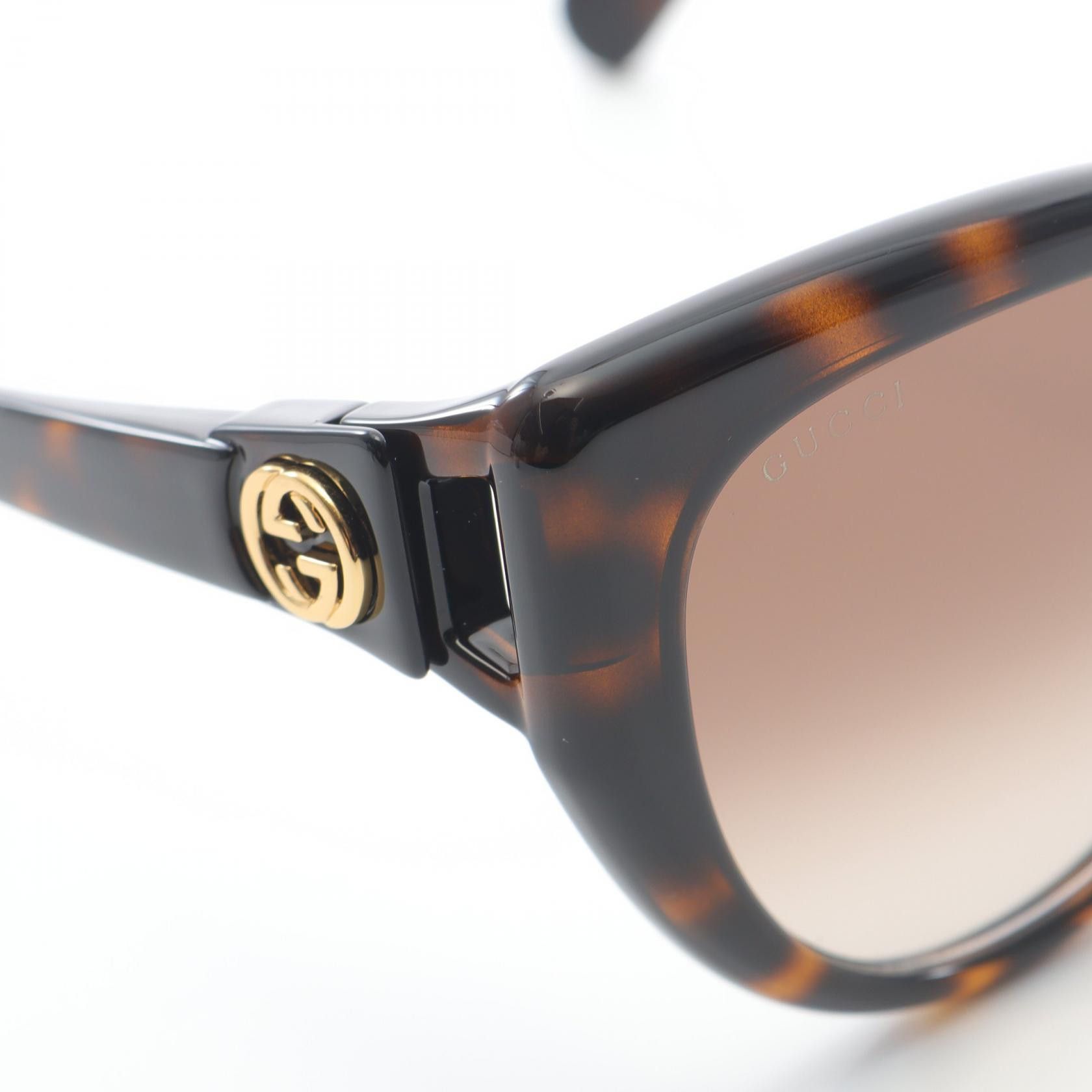 Gucci Gucci Gucci GG0877S-002 Sunglasses Plastic Sunglasses GG0877S-002 Size ONE SIZE - 7 Thumbnail
