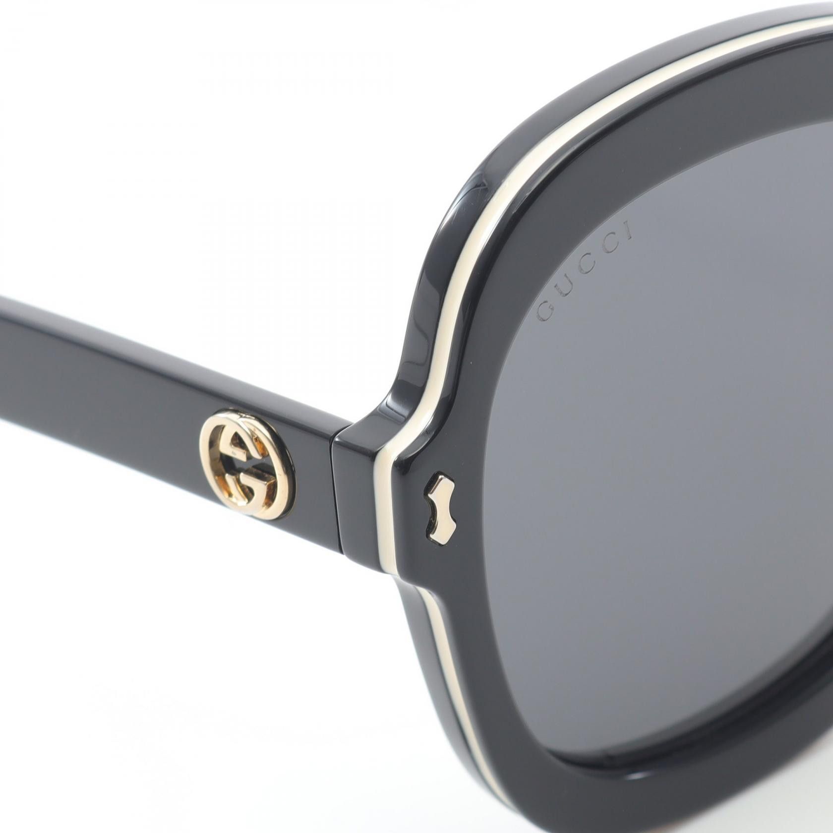 Gucci Gucci Gucci GG1240S-001 Sunglasses Plastic Sunglasses GG1240S-001 Size ONE SIZE - 7 Thumbnail