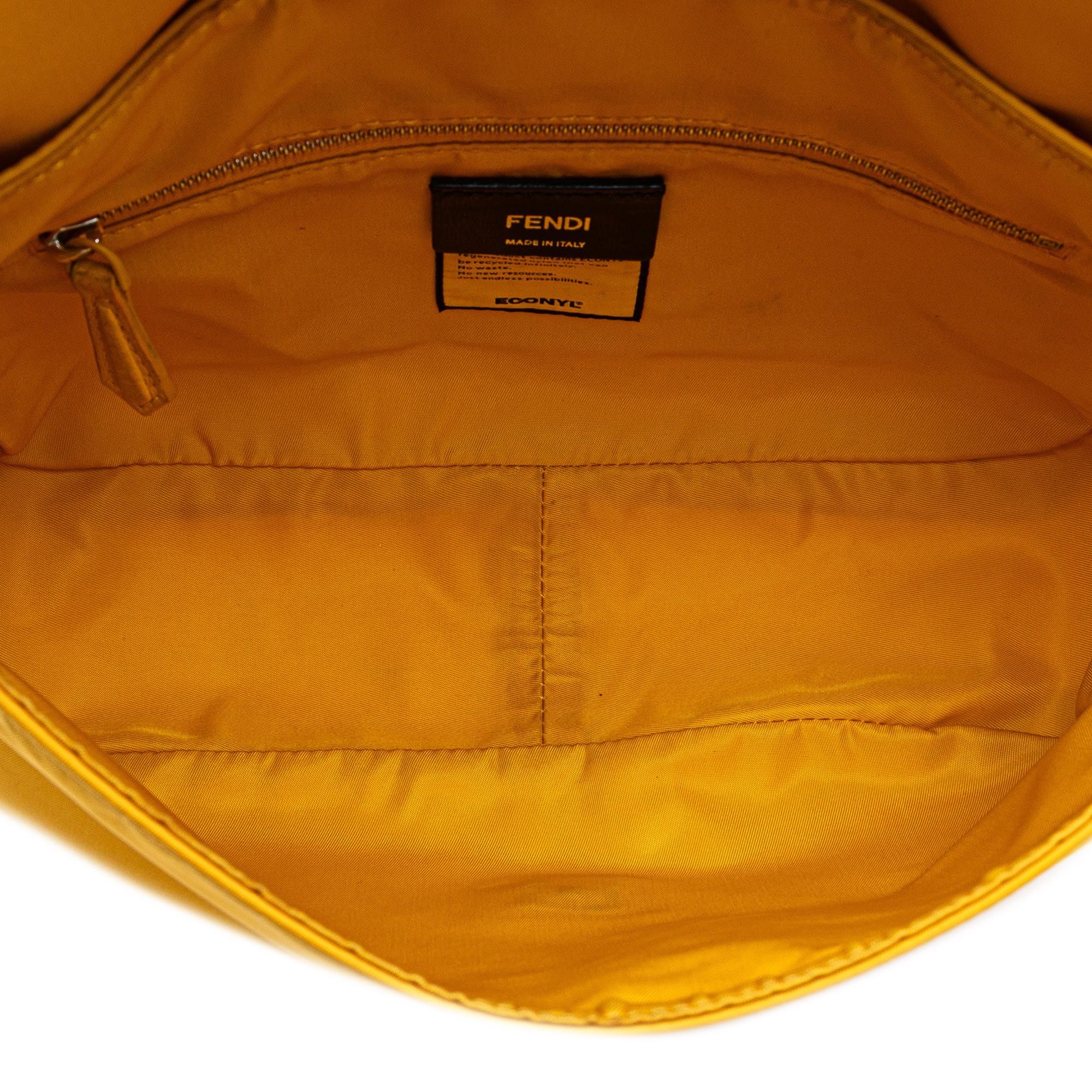 Fendi Fendi Medium Econyl Nylon Baguette Crossbody Size ONE SIZE - 4 Thumbnail