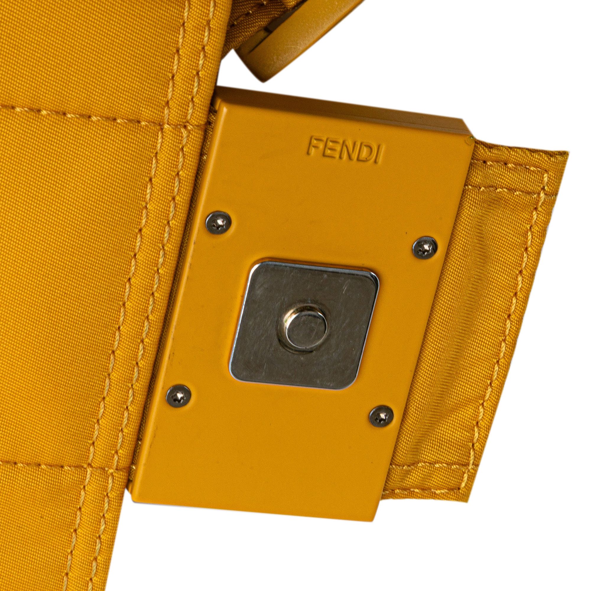 Fendi Fendi Medium Econyl Nylon Baguette Crossbody Size ONE SIZE - 9 Thumbnail