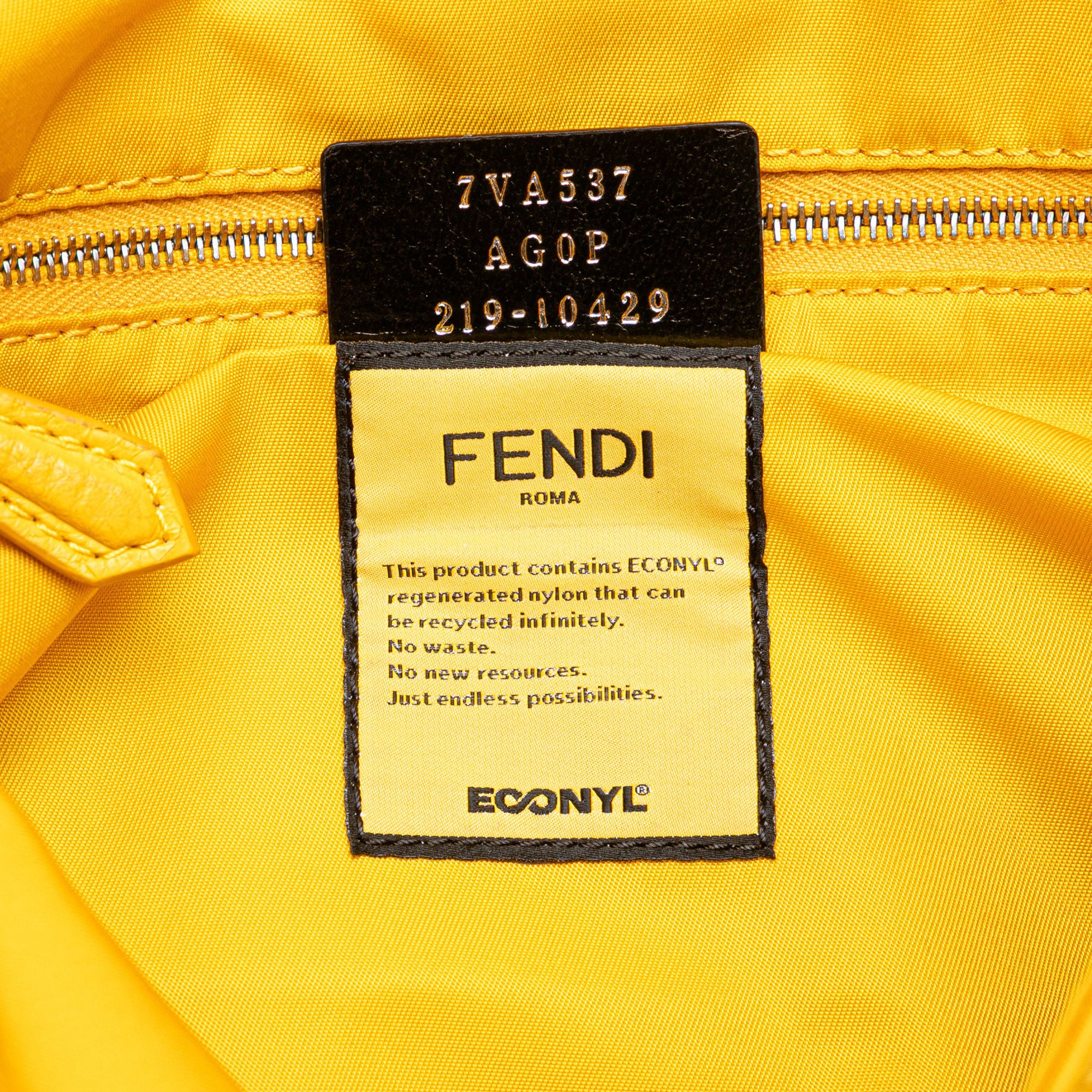 Fendi Fendi Medium Econyl Nylon Baguette Crossbody Size ONE SIZE - 7 Thumbnail