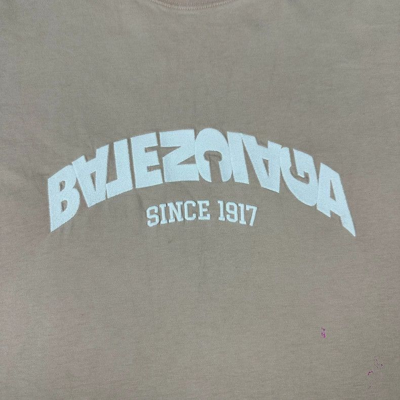 Balenciaga Balenciaga Embroidered Logo Short Sleeve T-Shirt Size US S / EU 44-46 / 1 - 3 Thumbnail
