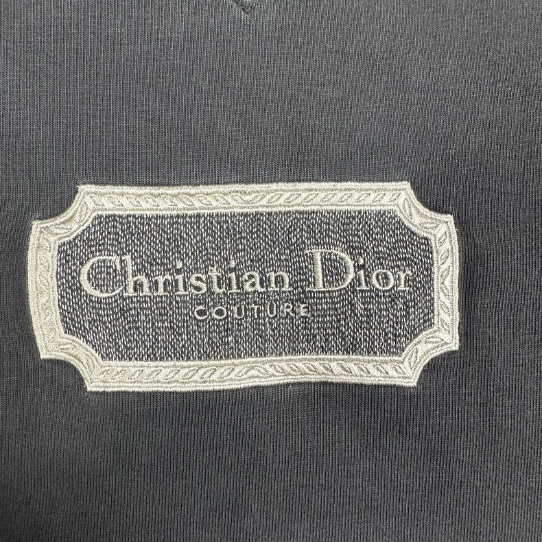 Dior Dior 2025 Embroidered Washed Gray T-shirt Size US L / EU 52-54 / 3 - 2 Thumbnail