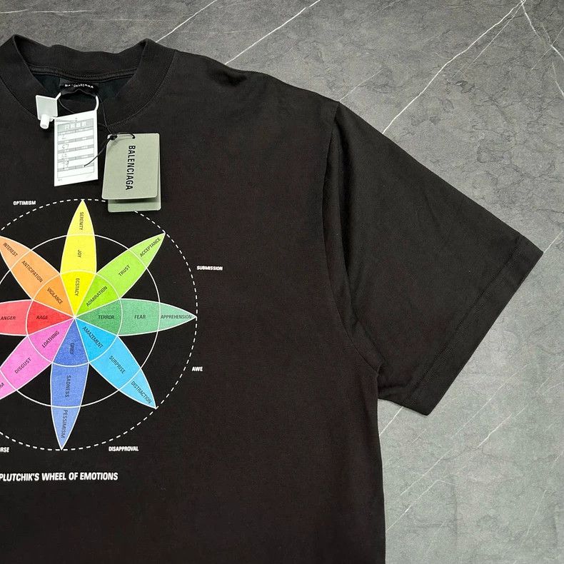 Balenciaga Balenciaga 25 Color Palette Short Sleeve Tee Size US L / EU 52-54 / 3 - 5 Thumbnail