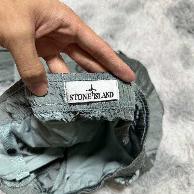 Stone Island Stone Island Metallic Nylon Casual Pants Size US 31 - 6 Thumbnail