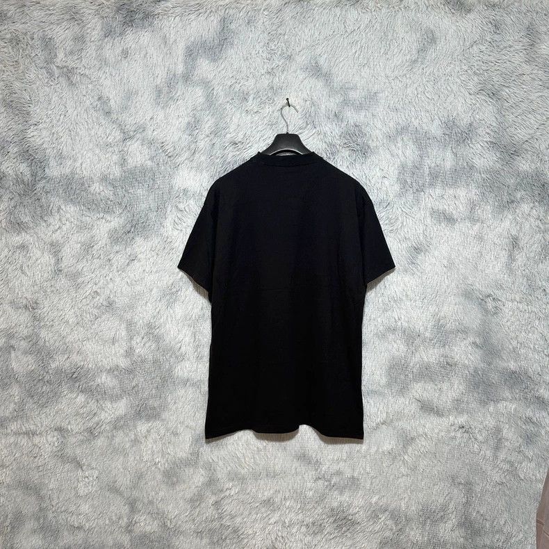 Balenciaga Balenciaga Embroidered Logo Short Sleeve T-shirt Size US M / EU 48-50 / 2 - 2 Thumbnail