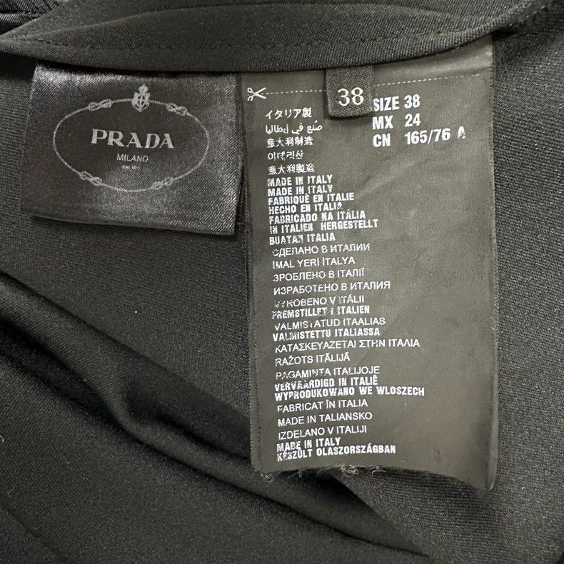 Prada Prada Red Stripe Logo Coat Size US M / EU 48-50 / 2 - 5 Thumbnail