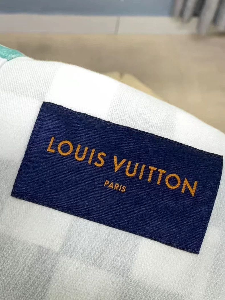 Louis Vuitton Louis Vuitton Checkerboard Denim Jacket Size US L / EU 52-54 / 3 - 3 Thumbnail