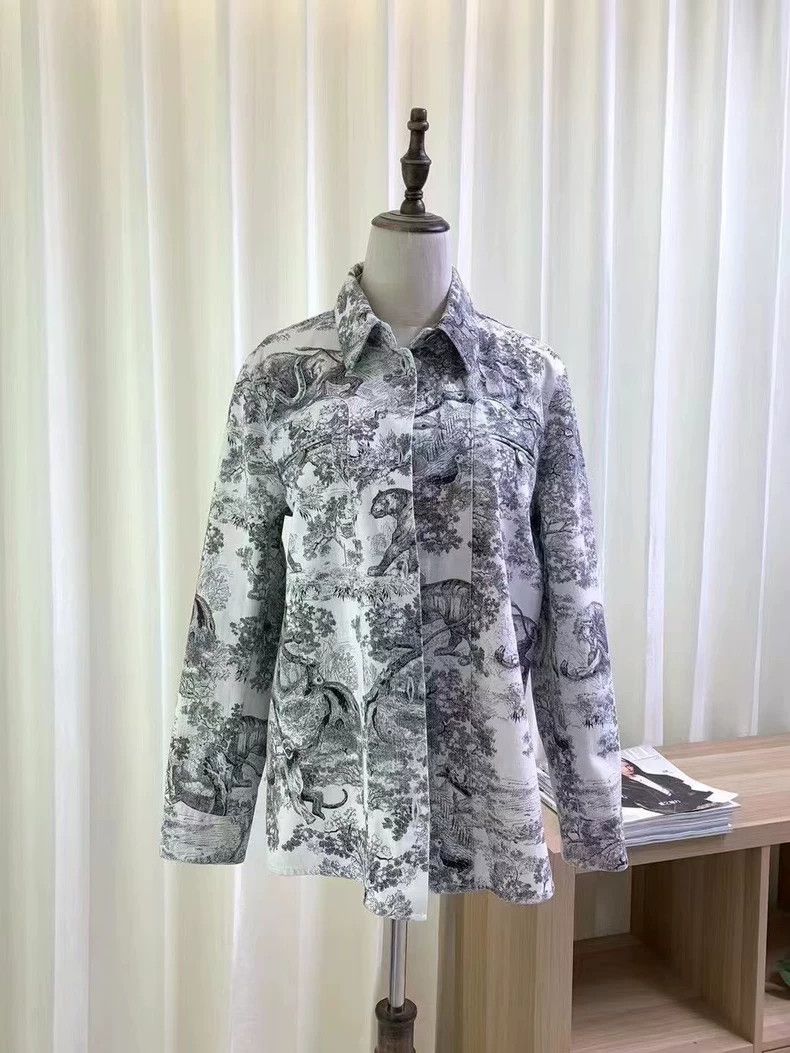 Dior Dior Jungle Zoo Denim Jacket Size US M / EU 48-50 / 2 - 7 Thumbnail