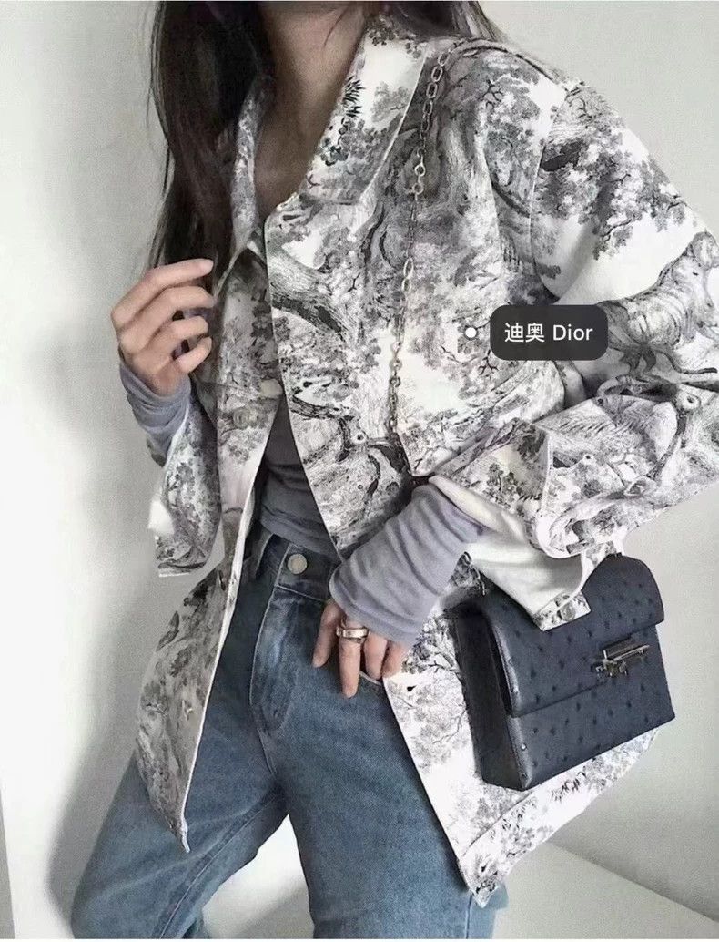 Dior Dior Jungle Zoo Denim Jacket Size US M / EU 48-50 / 2 - 8 Thumbnail
