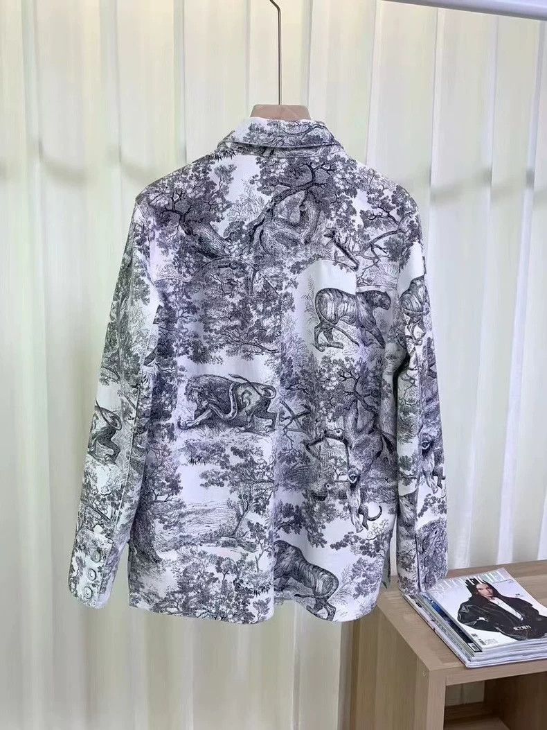 Dior Dior Jungle Zoo Denim Jacket Size US M / EU 48-50 / 2 - 2 Thumbnail