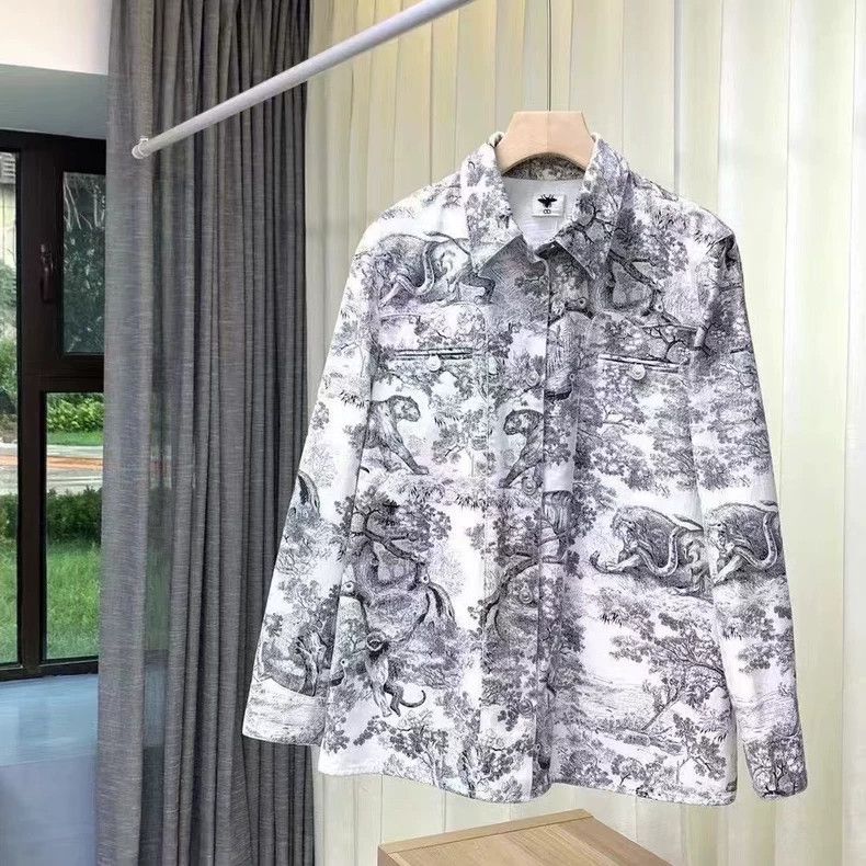 Dior Dior Jungle Zoo Denim Jacket Size US M / EU 48-50 / 2 - 6 Thumbnail
