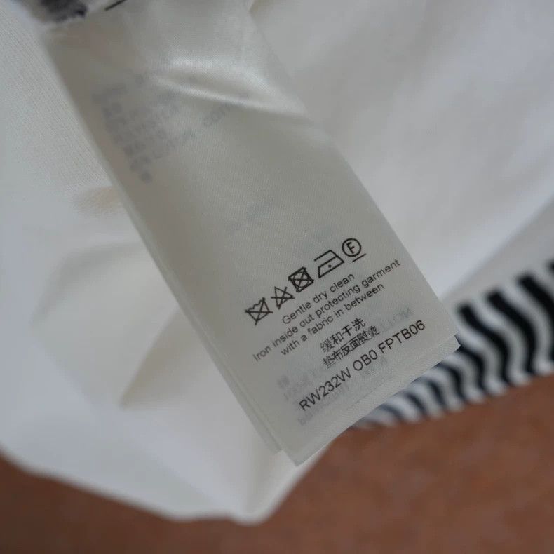 Louis Vuitton Striped Logo Short Sleeve T-Shirt