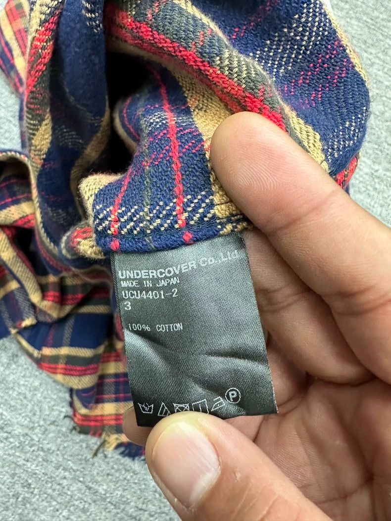 Undercover UNDERCOVER 18SS Flannel Plaid Shirt Size US M / EU 48-50 / 2 - 3 Thumbnail