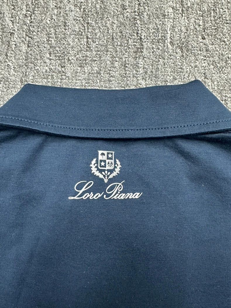 Loro Piana Loro Piana Short Sleeve Polo Shirt Size US XS / EU 42 / 0 - 4 Thumbnail