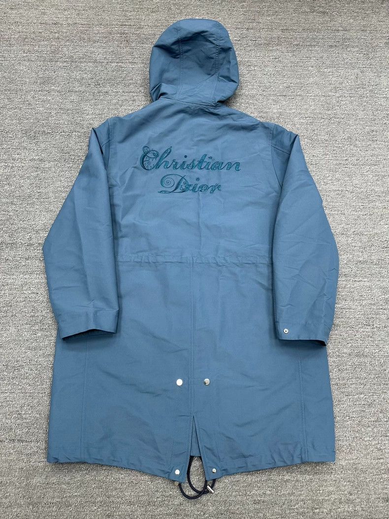 Dior Dior Embroidered Logo Parka Coat Size US L / EU 52-54 / 3 - 2 Thumbnail
