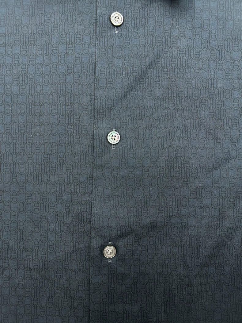 Hermes Hermes Pig Nose Button Long Sleeve Shirt Size US M / EU 48-50 / 2 - 3 Thumbnail