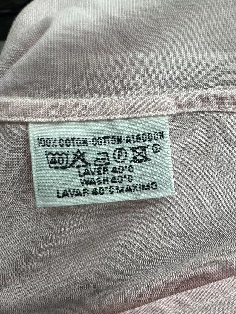 Hermes Hermes Pink Pocket Long Sleeve Shirt Size US M / EU 48-50 / 2 - 2 Thumbnail