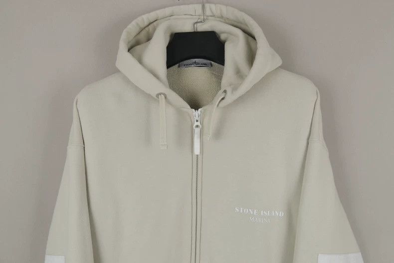 Stone Island Stone Island Marina Hooded Jacket Beige Size US L / EU 52-54 / 3 - 2 Thumbnail