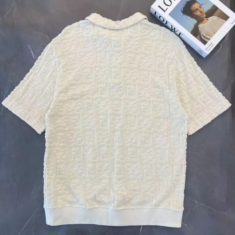 Fendi Fendi Short Sleeve Polo Shirt Size US L / EU 52-54 / 3 - 2 Thumbnail