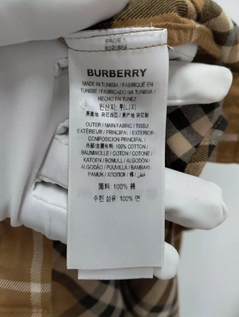 Burberry Burberry Checked Long Sleeve Shirt Size US L / EU 52-54 / 3 - 7 Thumbnail
