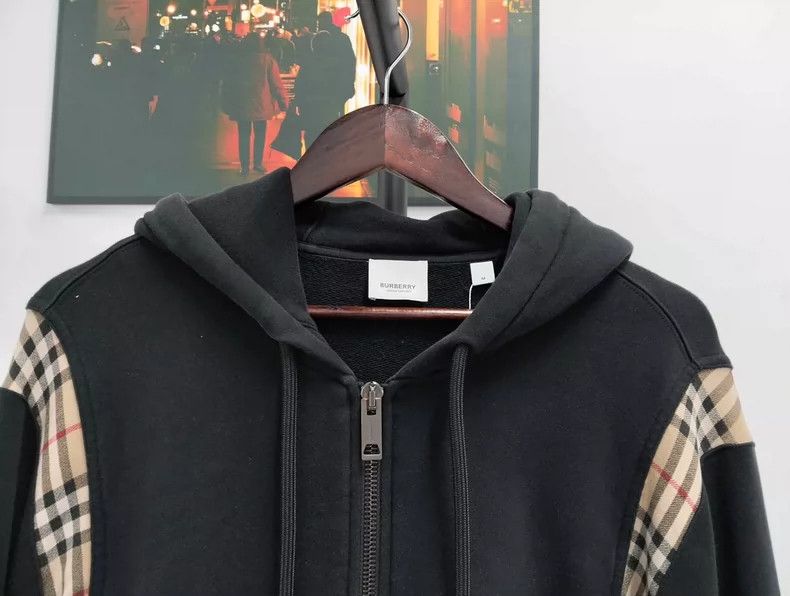 Burberry Burberry Black Zip-Up Hoodie Jacket Size US M / EU 48-50 / 2 - 6 Thumbnail