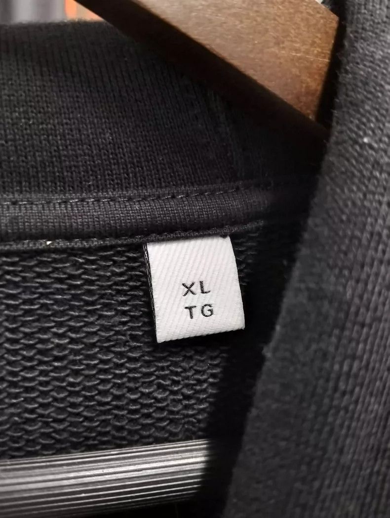 Burberry Burberry Black Zip-Up Hoodie Size US XL / EU 56 / 4 - 4 Thumbnail