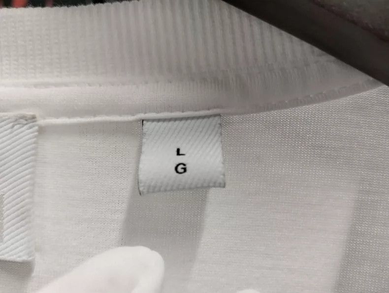Burberry Burberry White Logo Short Sleeve T-Shirt Size US L / EU 52-54 / 3 - 8 Thumbnail