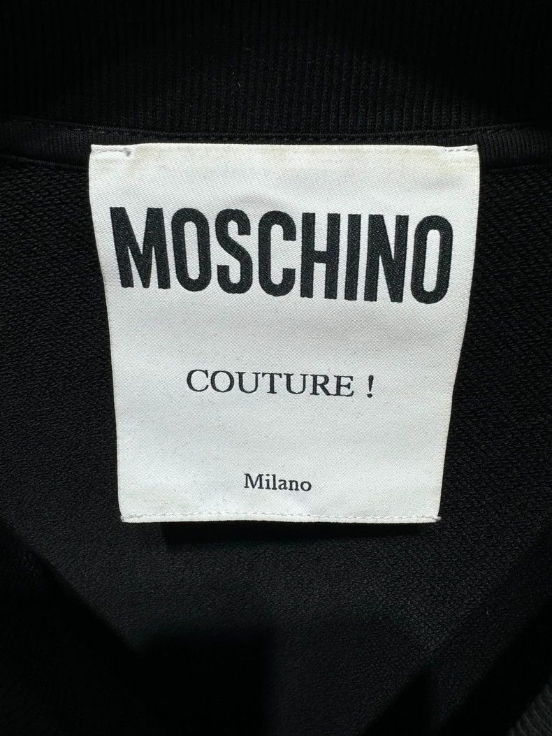 Moschino Moschino Black Large Logo Sweatshirt Size US M / EU 48-50 / 2 - 3 Thumbnail