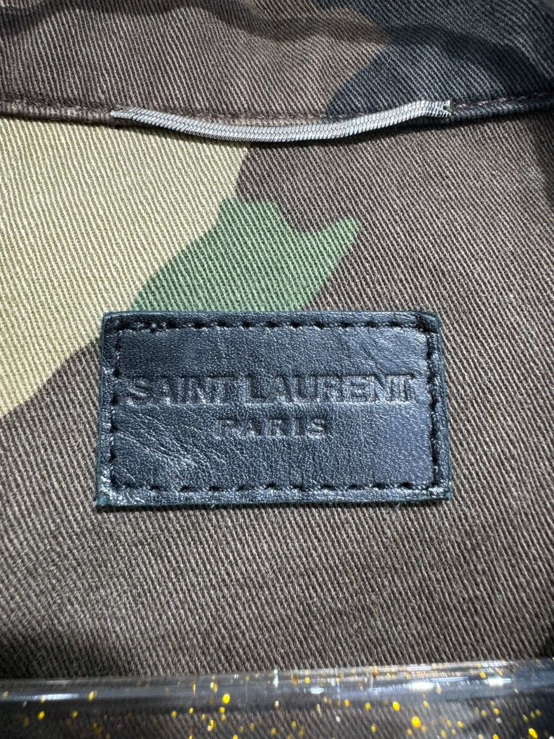 Saint Laurent Paris YSL SLP Camouflage Military Jacket Size US S / EU 44-46 / 1 - 4 Thumbnail