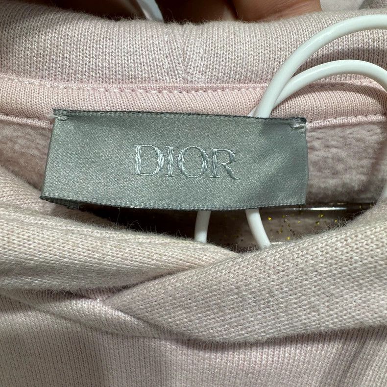 Dior Dior Pink CD Embroidered Hoodie Size US M / EU 48-50 / 2 - 3 Thumbnail