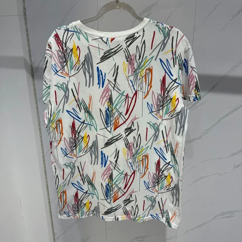 Dior Dior Colorful Graffiti Short Sleeve Tee Size US S / EU 44-46 / 1 - 2 Thumbnail