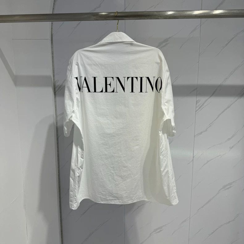 Valentino Valentino Floral Embroidery Short Sleeve Shirt Size US XL / EU 56 / 4 - 2 Thumbnail
