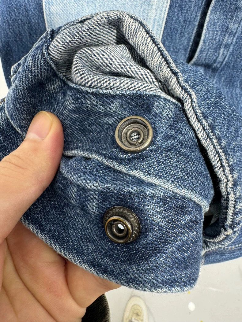 Valentino Valentino Blue Denim Shirt Jacket Size US L / EU 52-54 / 3 - 5 Thumbnail