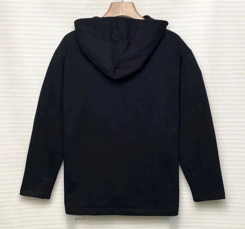 Balenciaga Balenciaga Crystal Embellished Fleece Hoodie Size US S / EU 44-46 / 1 - 2 Thumbnail