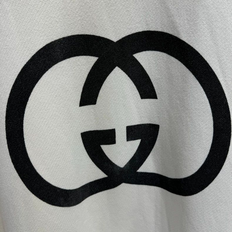 Gucci Gucci Double G Logo Beige Hoodie Size US M / EU 48-50 / 2 - 5 Thumbnail