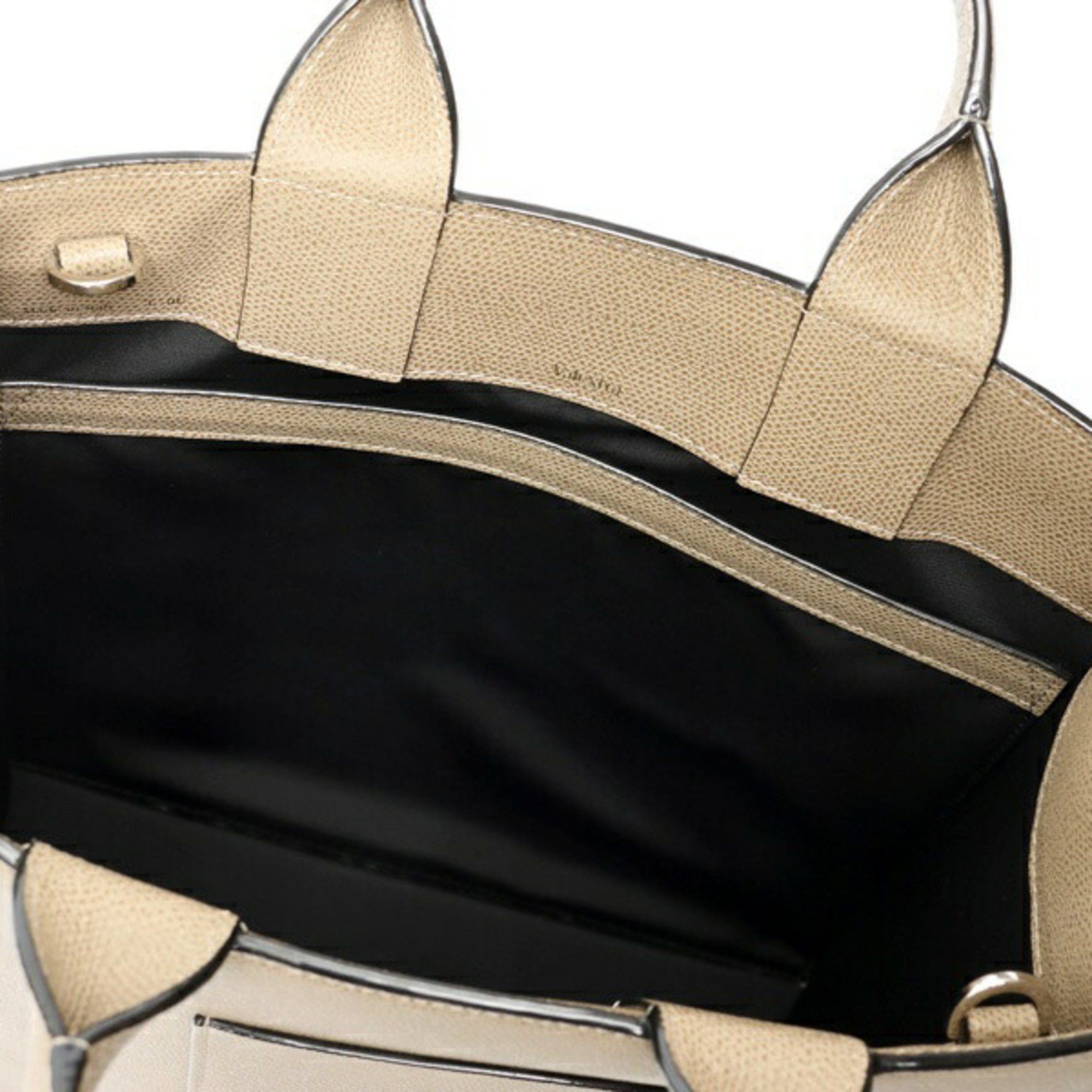 Valextra Valextra Boxy Small Tote Bag Soft Calfskin Greige E-158532 Size ONE SIZE - 5 Thumbnail