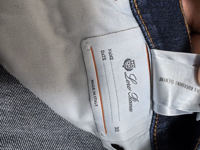 Ermenegildo Zegna Loro Piana Men's Blue Denim Jeans Size US 32 / EU 48 - 7 Thumbnail