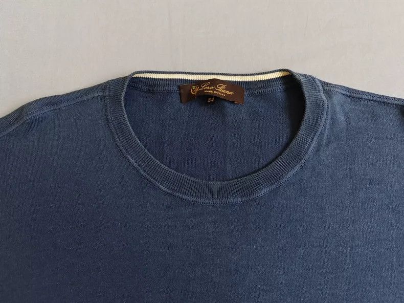 Ermenegildo Zegna Loro Piana Cotton Knit Short Sleeve T-shirt Size US XL / EU 56 / 4 - 3 Thumbnail