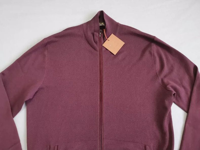 Loro Piana Loro Piana Purple Baby Cashmere Jacket Size US L / EU 52-54 / 3 - 2 Thumbnail