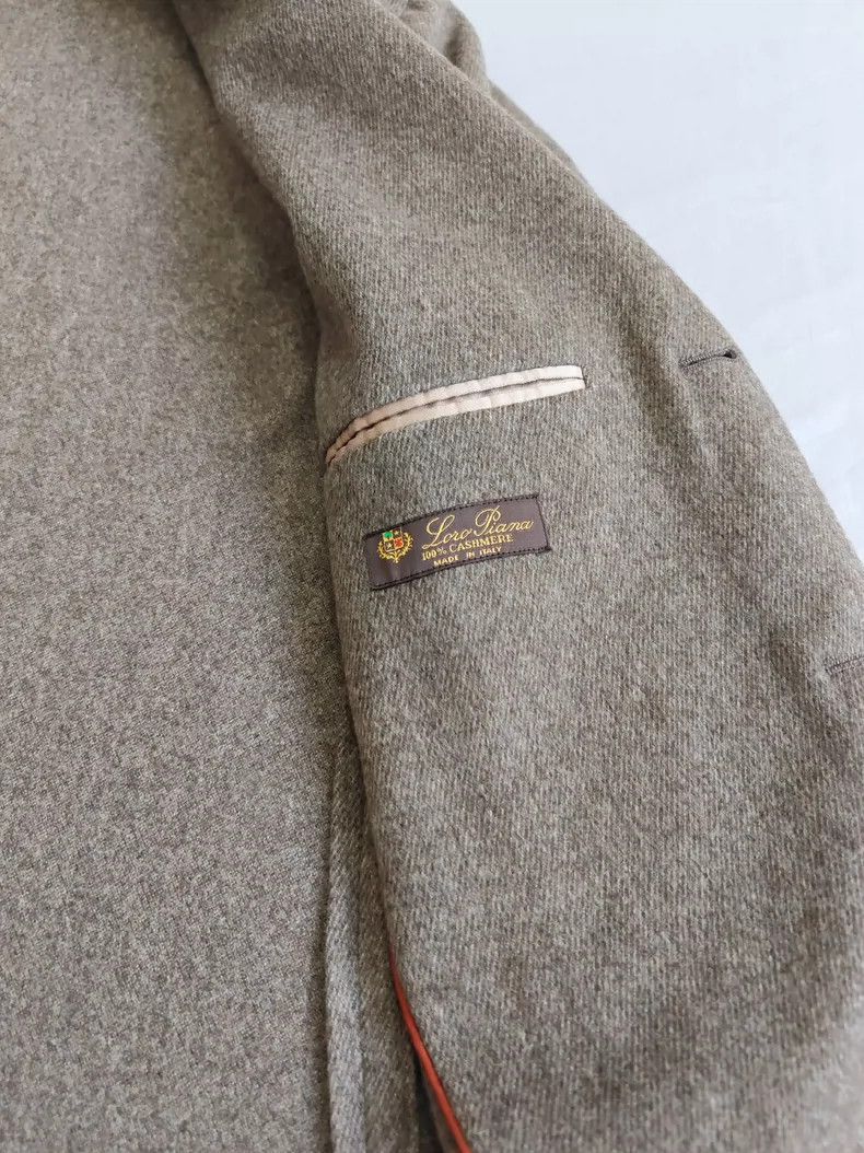 Ermenegildo Zegna Loro Piana Oatmeal Cashmere Blazer Jacket Size US M / EU 48-50 / 2 - 4 Thumbnail